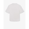 Boxy cotton blend t-shirt