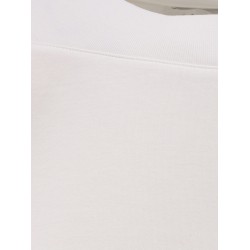 Boxy cotton blend t-shirt