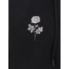 Cotton blend sweatshirt with embroidered logo on the front