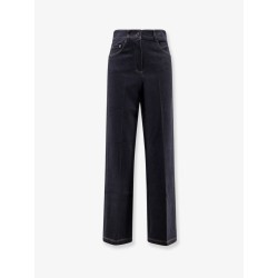 Cotton blend trousers