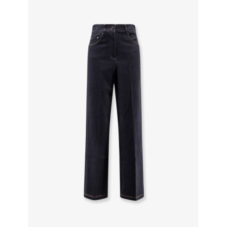 Cotton blend trousers