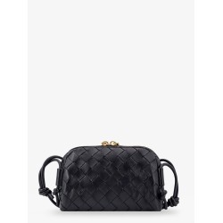 Concert Pouch leather crossbody bag with Intrecciato motif