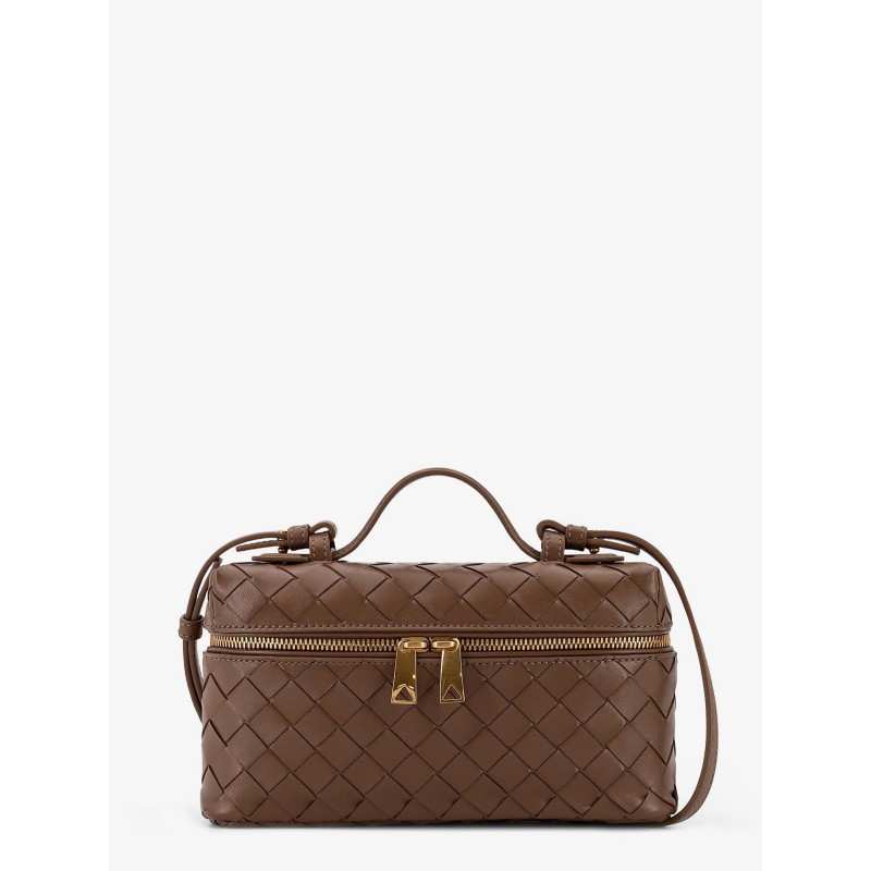 Bang Bang leather Vanity-Case with Intrecciato motif