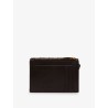 Andiamo leather card holder with Intrecciato motif