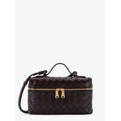 Bang Bang Leather crossbody bag with Intrecciato motif