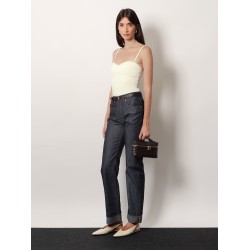 Bang Bang Leather crossbody bag with Intrecciato motif