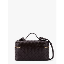 Bang Bang Leather crossbody bag with Intrecciato motif