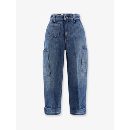 Jeans with Logo embroidery