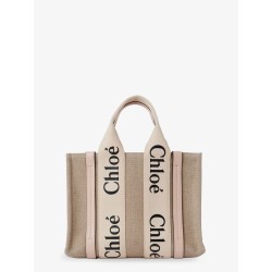Woody linen handbag