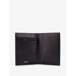 Crocodile-print leather wallet