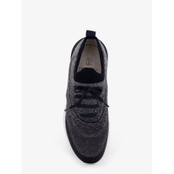 Low-top cotton knit sneakers