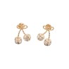 "CHERRYFIC" EARRINGS WITH RHINESTONES