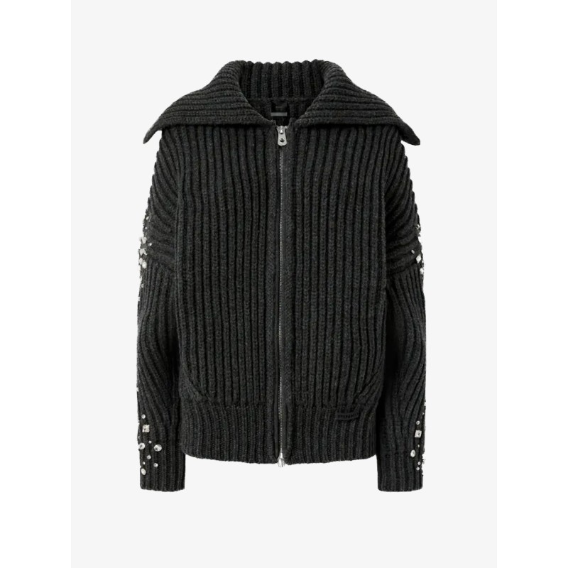 New Gavi Cardigan wool blend jacket