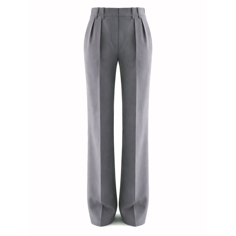 WOOL GABARDINE PANTS
