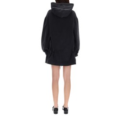 MINI DRESS WITH HOOD