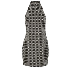 MINI DRESS WITH EMBROIDERY