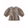 BLOUSE WITH "ANIMALIER" PRINT