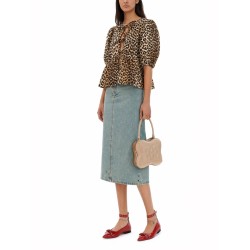 BLOUSE WITH "ANIMALIER" PRINT