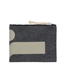 "NETIA" CLUTCH BAG WITH LOGO