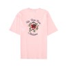 "SLOGAN ROSE" T-SHIRT