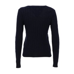 CABLE KNIT WITH LOGO