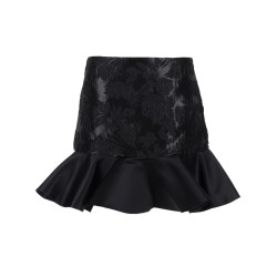 SATIN MINISKIRT