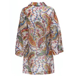 MINI DRESS WITH "PAISLEY" PRINT