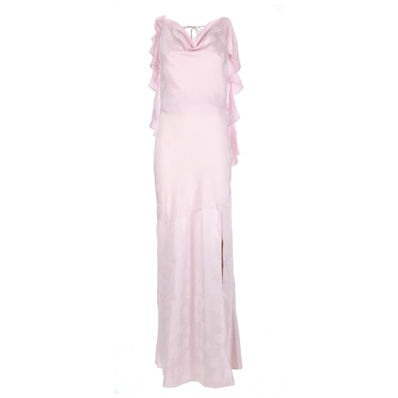 LONG "WATERFALL" DRESS