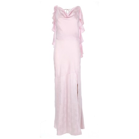 LONG "WATERFALL" DRESS