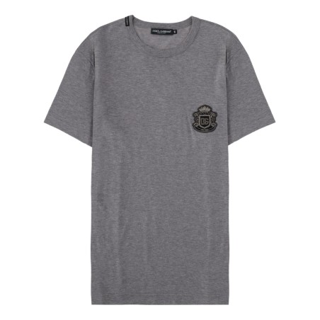 T-SHIRT WITH HERALDIC LOGO
