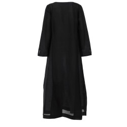 LONG LINEN CAFTAN