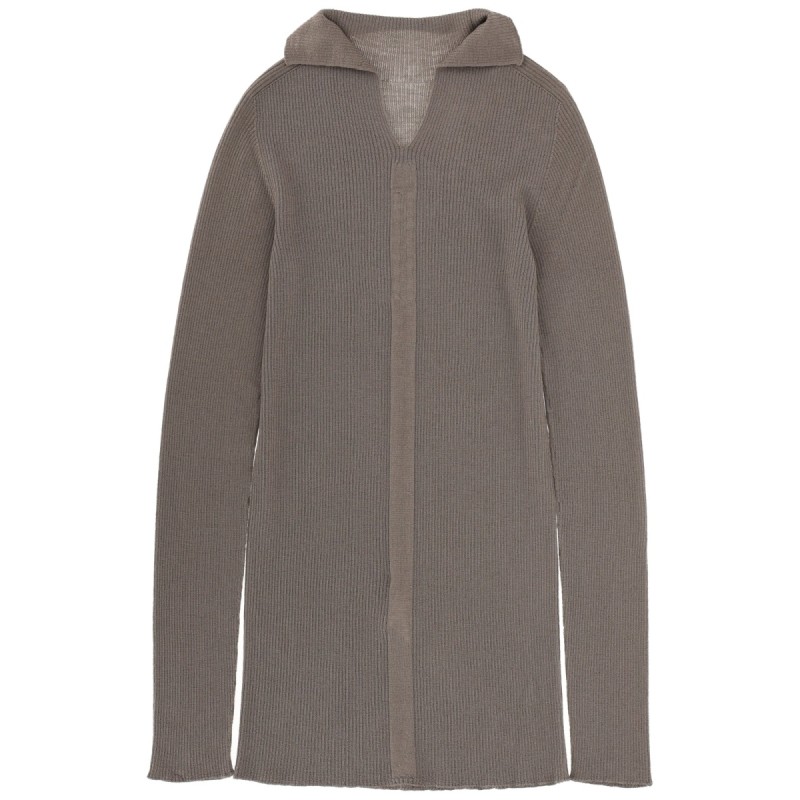 RIBBED "TABARD" KNIT