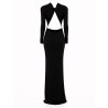 ASYMMETRICAL EVENING DRESS