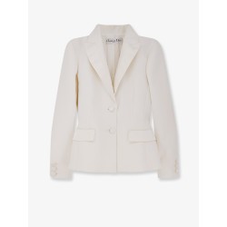 Wool and silk blend jacket