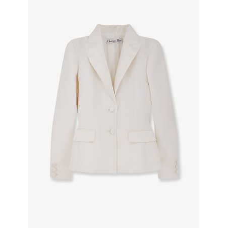 Wool and silk blend jacket