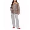 LEOPARD PRINT MIDI JACKET