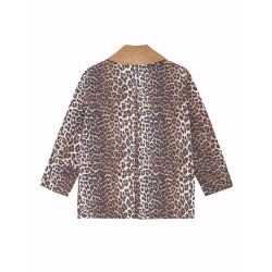 LEOPARD PRINT MIDI JACKET