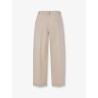 Cotton blend trousers