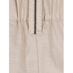 Cotton blend trousers