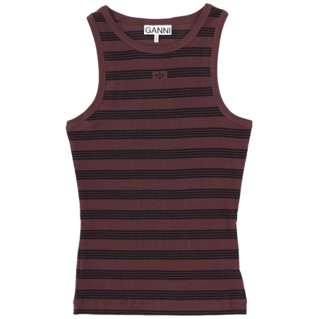 STRIPED SLEEVELESS TOP