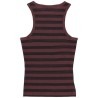 STRIPED SLEEVELESS TOP