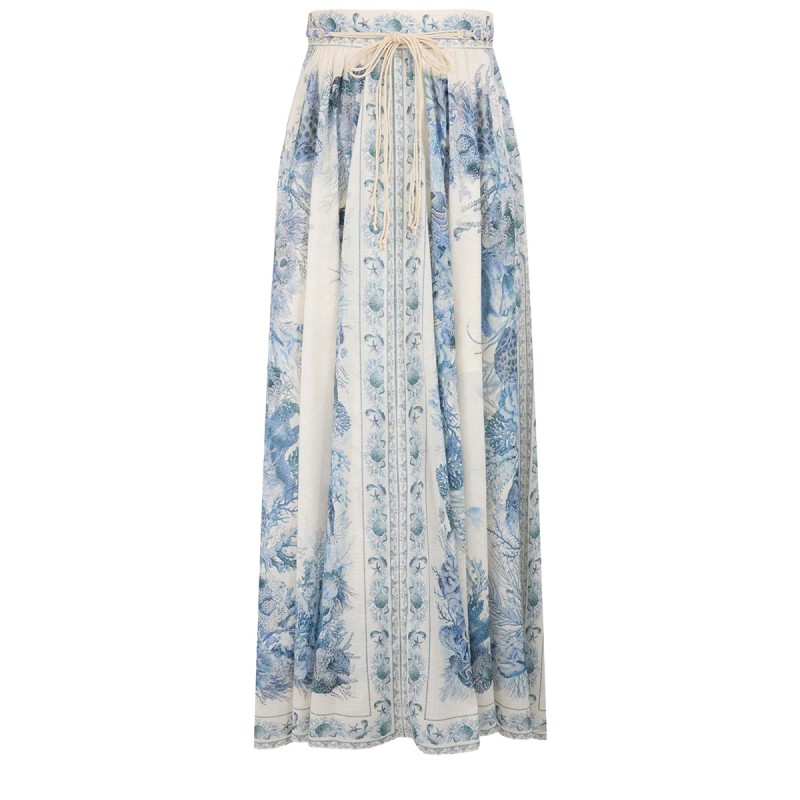 "WONDERLUST" LONG SKIRT