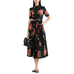 MIDI DRESS WITH "BOUQUET" PRINT