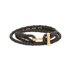 BRAIDED LEATHER BRACELET