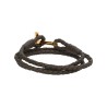 BRAIDED LEATHER BRACELET