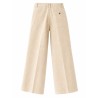 COTTON AND LINEN TAILORED PANTS