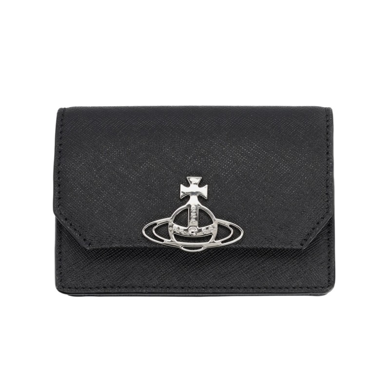 CARD HOLDER WITH "ORB" DETAIL