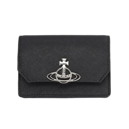 CARD HOLDER WITH "ORB" DETAIL