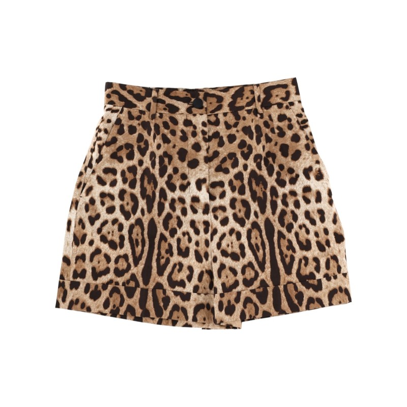 LEOPARD PRINT SHORTS