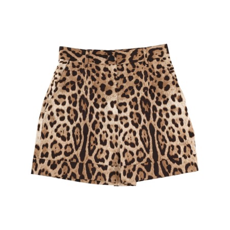 LEOPARD PRINT SHORTS